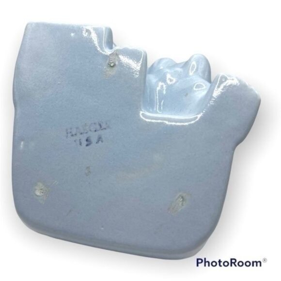 Vintage Haeger Blue Baseball Boy Pottery Planter 50s - Picture 6 of 9